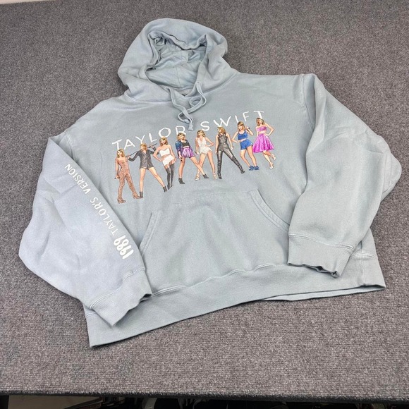 Tops - Taylor Swift 1989 Taylor's Version Hoodie with graphic